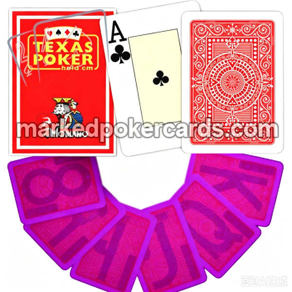 Cartas de jogar de tinta invisível Modiano Texas Holdem