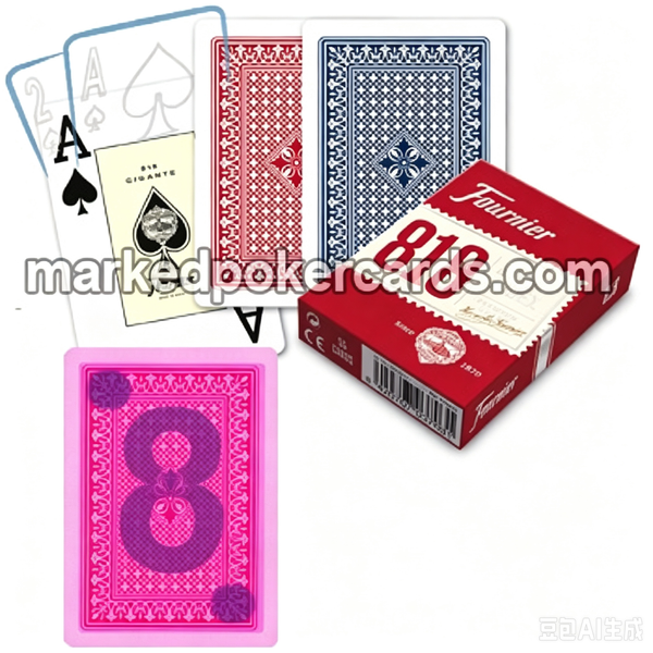 Truques de trapaça para cartas de jogar Fournier 818
