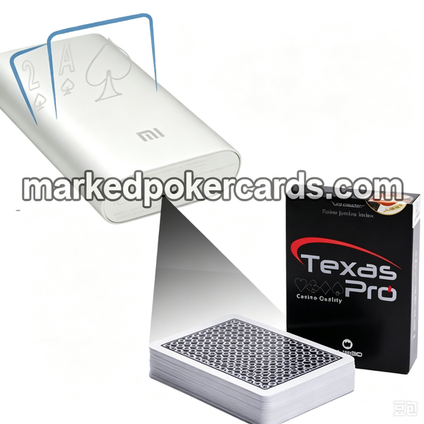 Leitor de scanner de cartas de jogar pôquer Mobil Power Bank