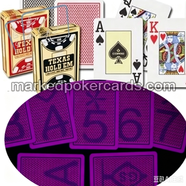 Cartas marcadas luminosas Copag Texas Holdem