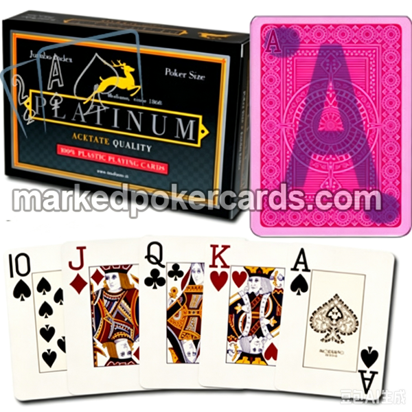 Cartas de jogar espião Modiano Platinum