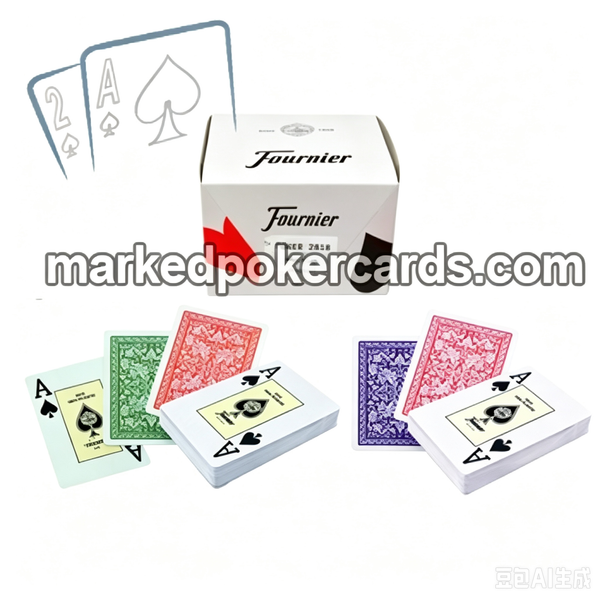 Cartas de jogar espanholas marcadas Fournier 2818