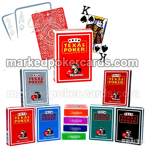 Cartas de jogar de tinta invisível Modiano Texas Holdem