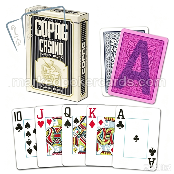 Cartas de trapaça de pôquer do Copag Casino