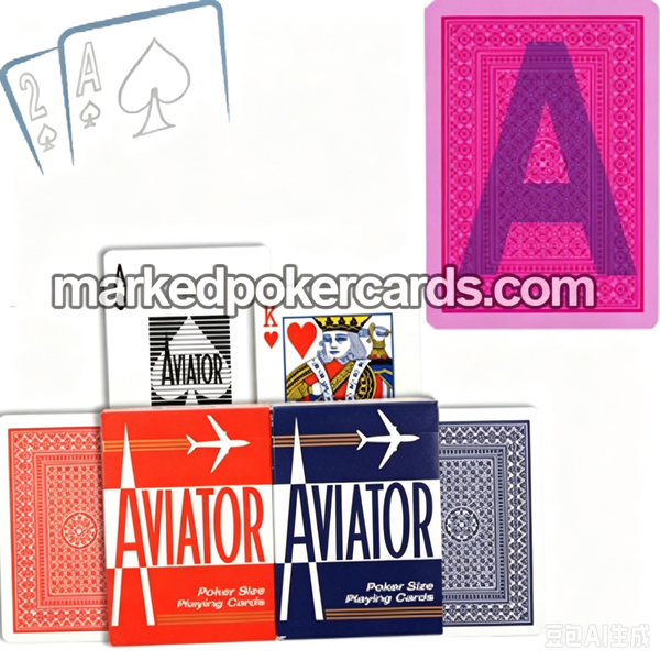 Decks mágicos marcados como aviador