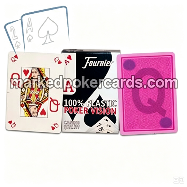 Cartões de trapaça do Fournier Poker Vision Casino para Omaha