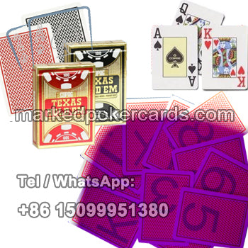 Cartas marcadas luminosas Copag Texas Holdem